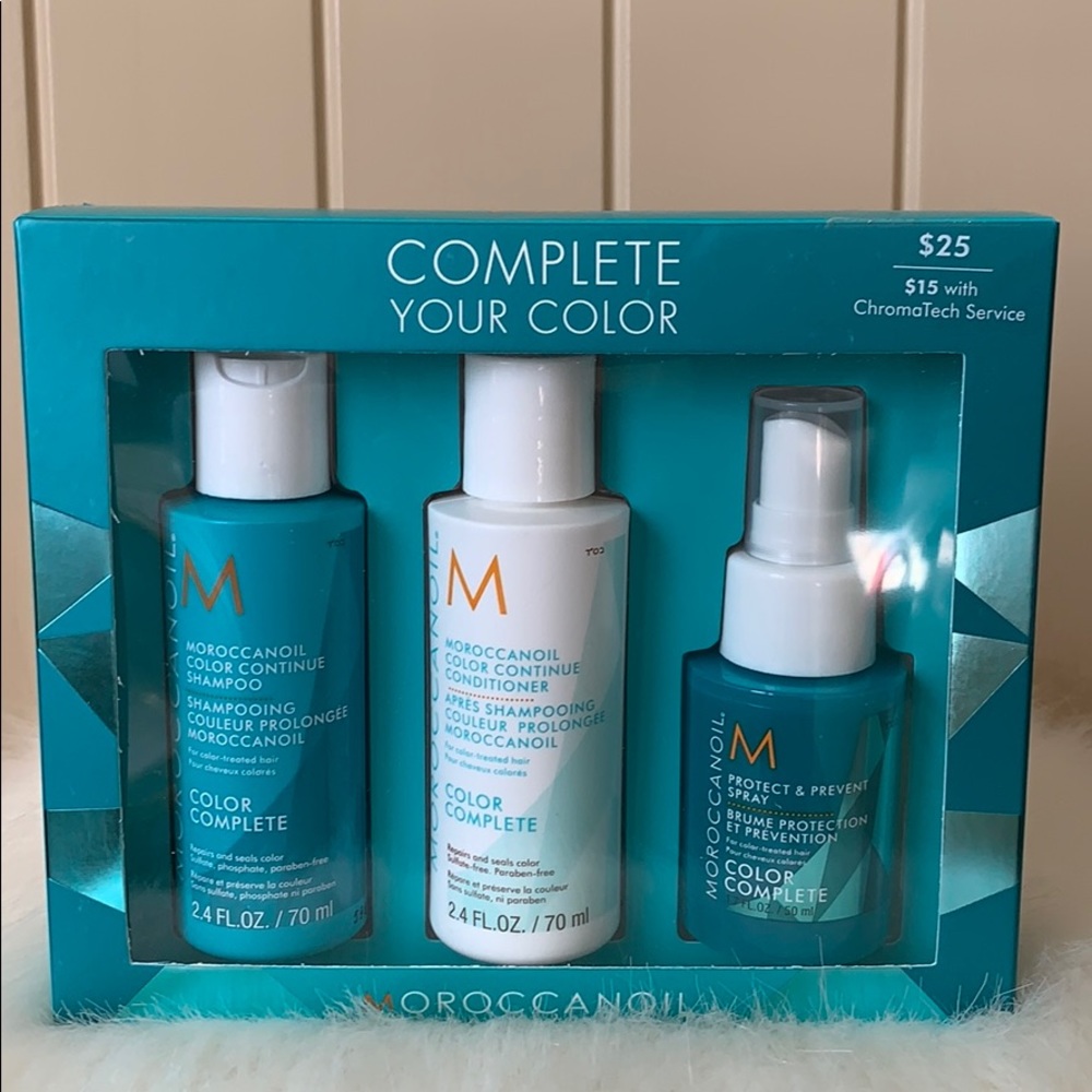MOROCCANOIL TRAVEL SET Shampoo Conditioner Protect